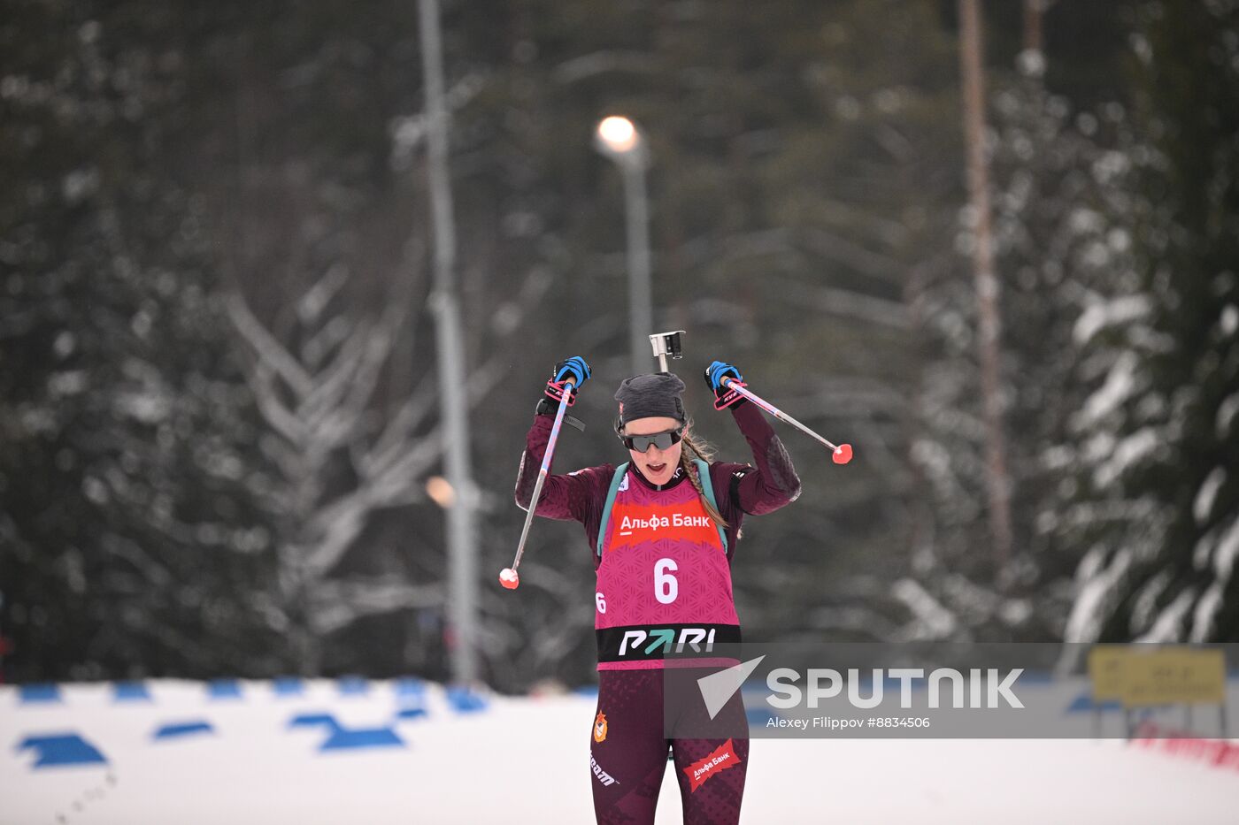 Russia Biathlon Commonwealth Cup Women Mass Start