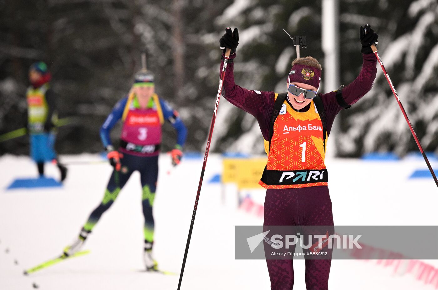 Russia Biathlon Commonwealth Cup Women Mass Start