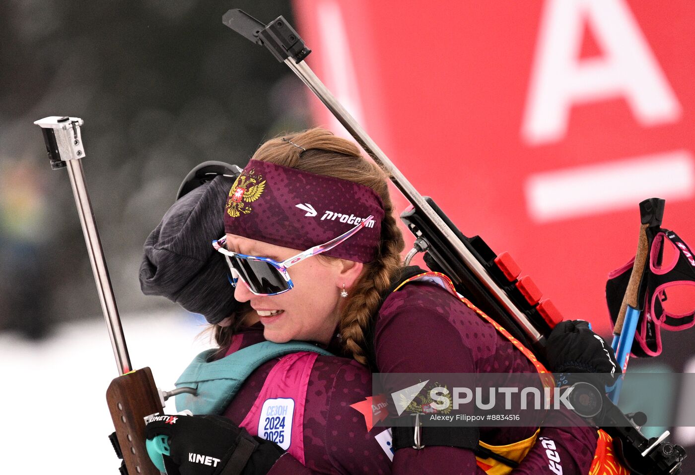 Russia Biathlon Commonwealth Cup Women Mass Start