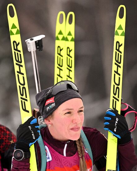 Russia Biathlon Commonwealth Cup Women Mass Start