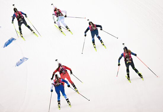 Russia Biathlon Commonwealth Cup Women Mass Start