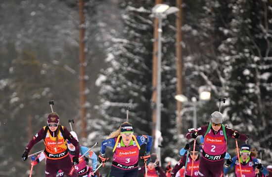 Russia Biathlon Commonwealth Cup Women Mass Start