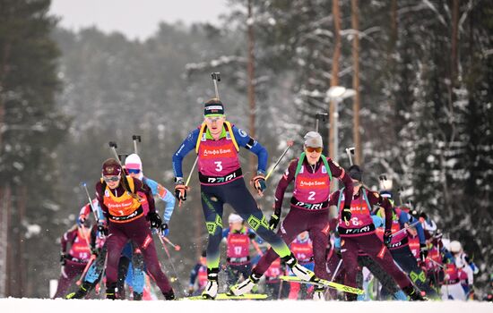 Russia Biathlon Commonwealth Cup Women Mass Start