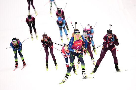 Russia Biathlon Commonwealth Cup Women Mass Start