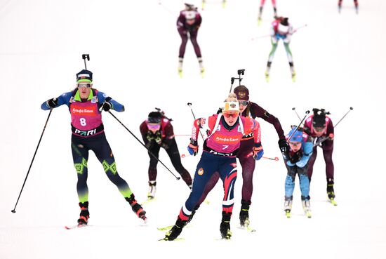 Russia Biathlon Commonwealth Cup Women Mass Start