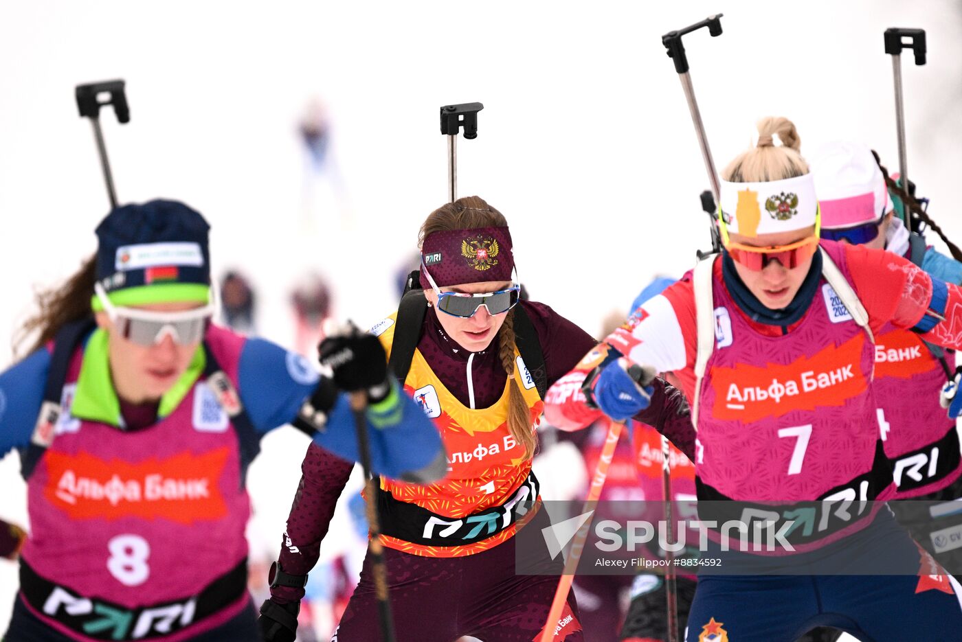 Russia Biathlon Commonwealth Cup Women Mass Start