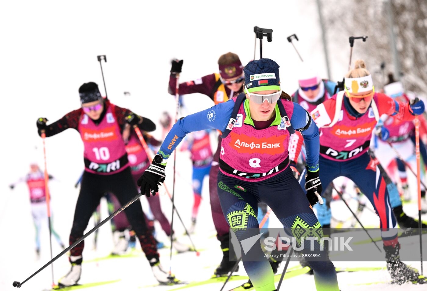 Russia Biathlon Commonwealth Cup Women Mass Start