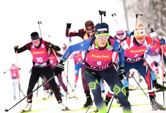 Russia Biathlon Commonwealth Cup Women Mass Start