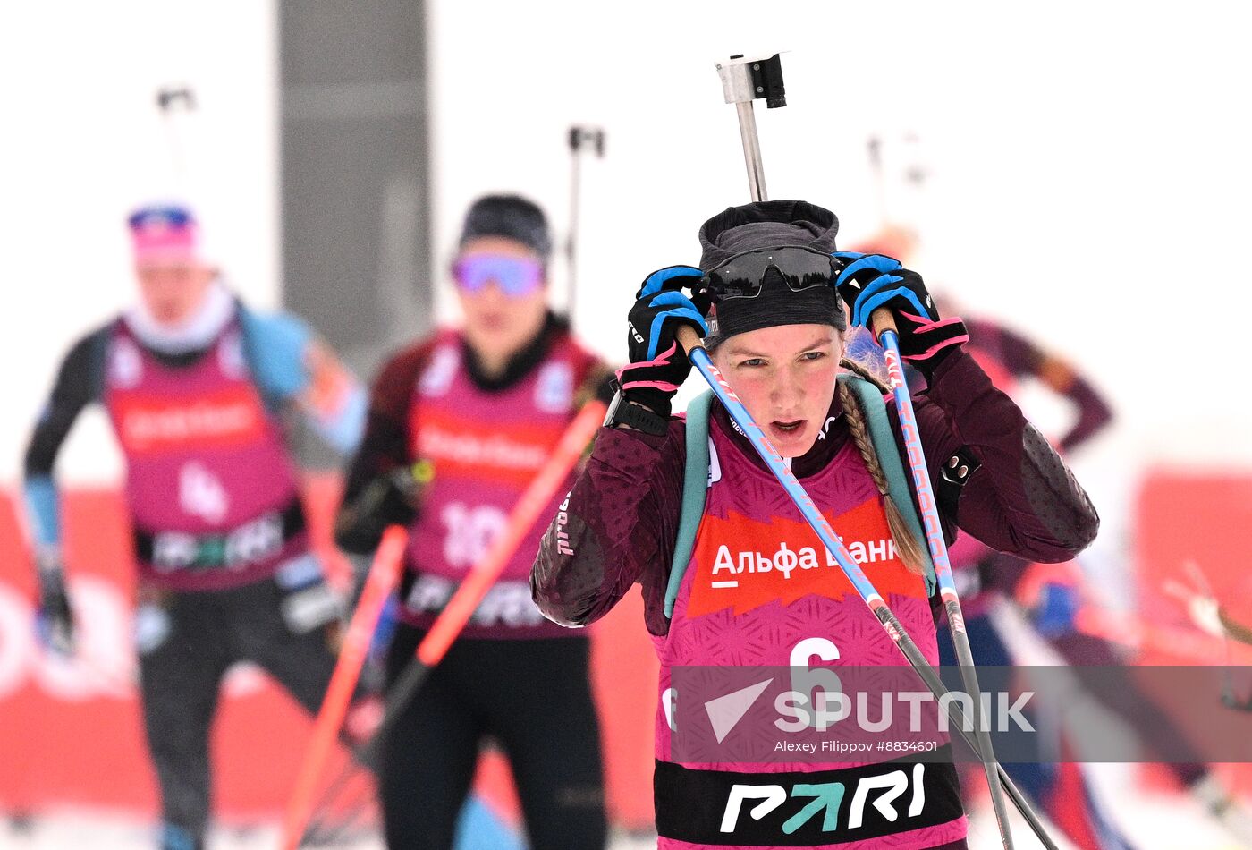 Russia Biathlon Commonwealth Cup Women Mass Start