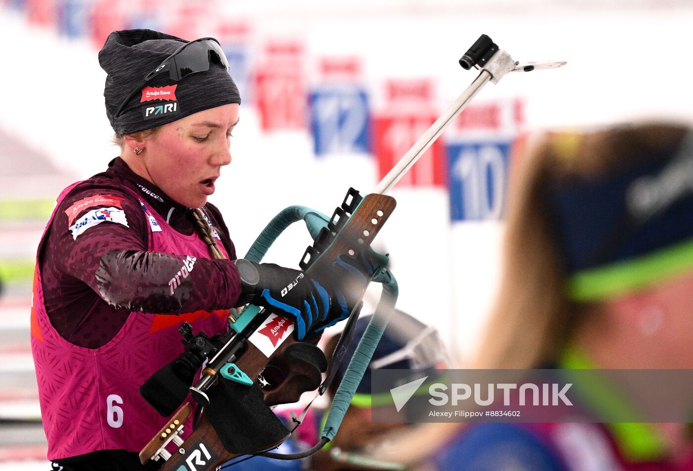 Russia Biathlon Commonwealth Cup Women Mass Start