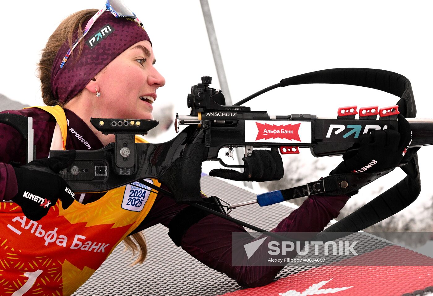 Russia Biathlon Commonwealth Cup Women Mass Start