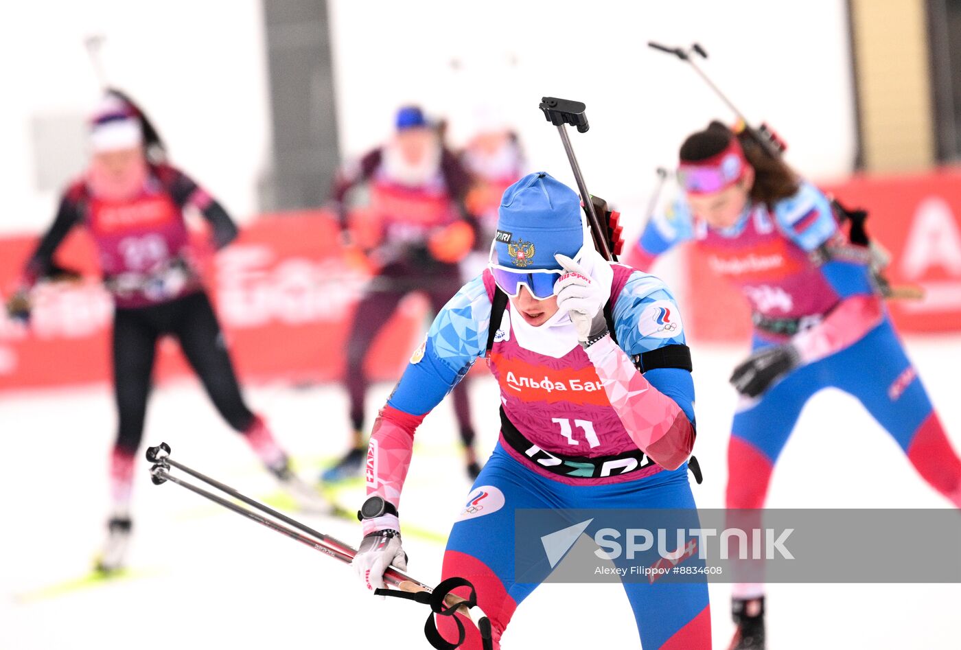 Russia Biathlon Commonwealth Cup Women Mass Start