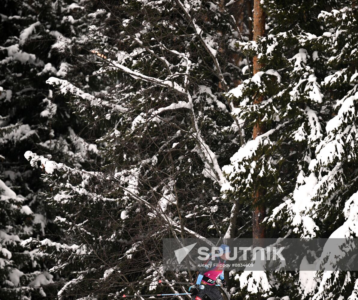 Russia Biathlon Commonwealth Cup Women Mass Start