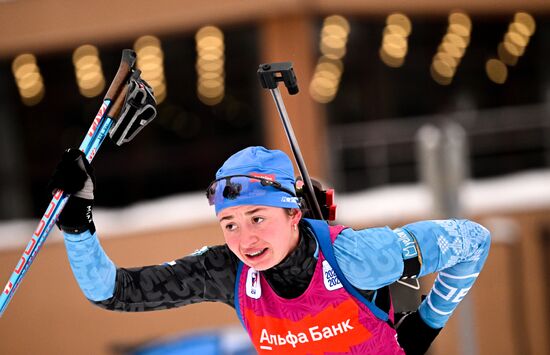 Russia Biathlon Commonwealth Cup Women Mass Start