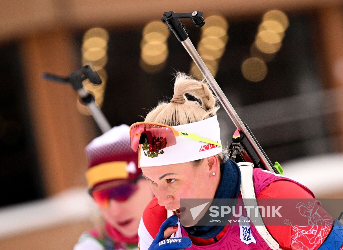 Russia Biathlon Commonwealth Cup Women Mass Start