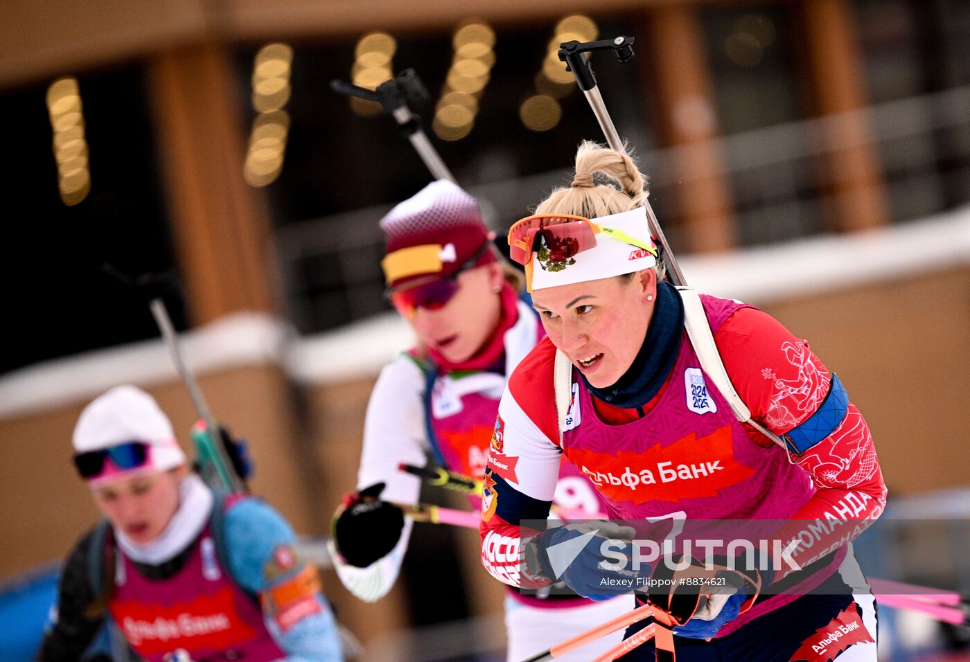 Russia Biathlon Commonwealth Cup Women Mass Start