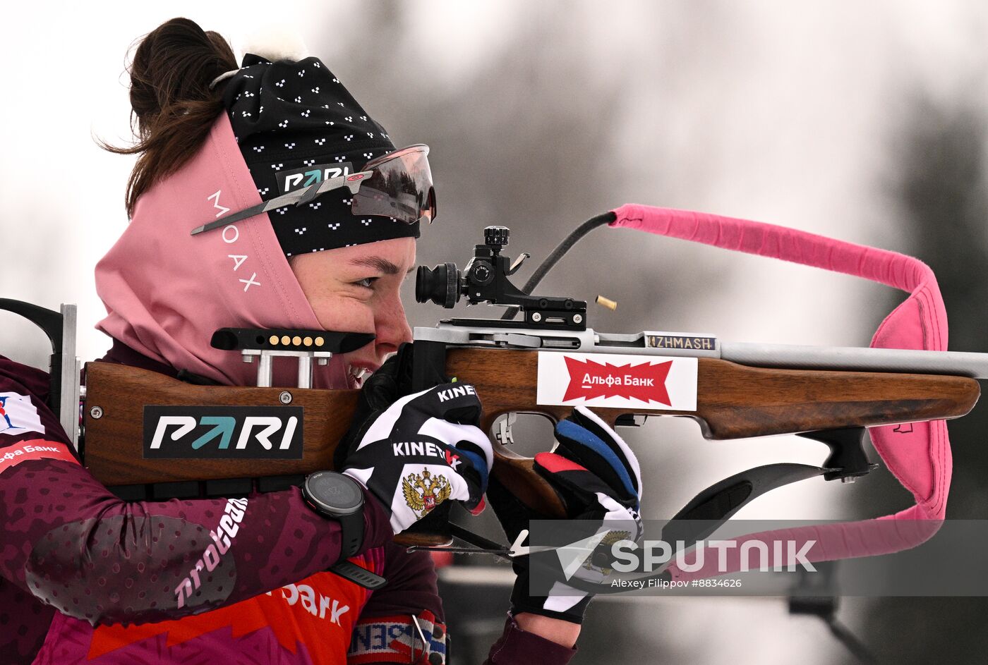 Russia Biathlon Commonwealth Cup Women Mass Start