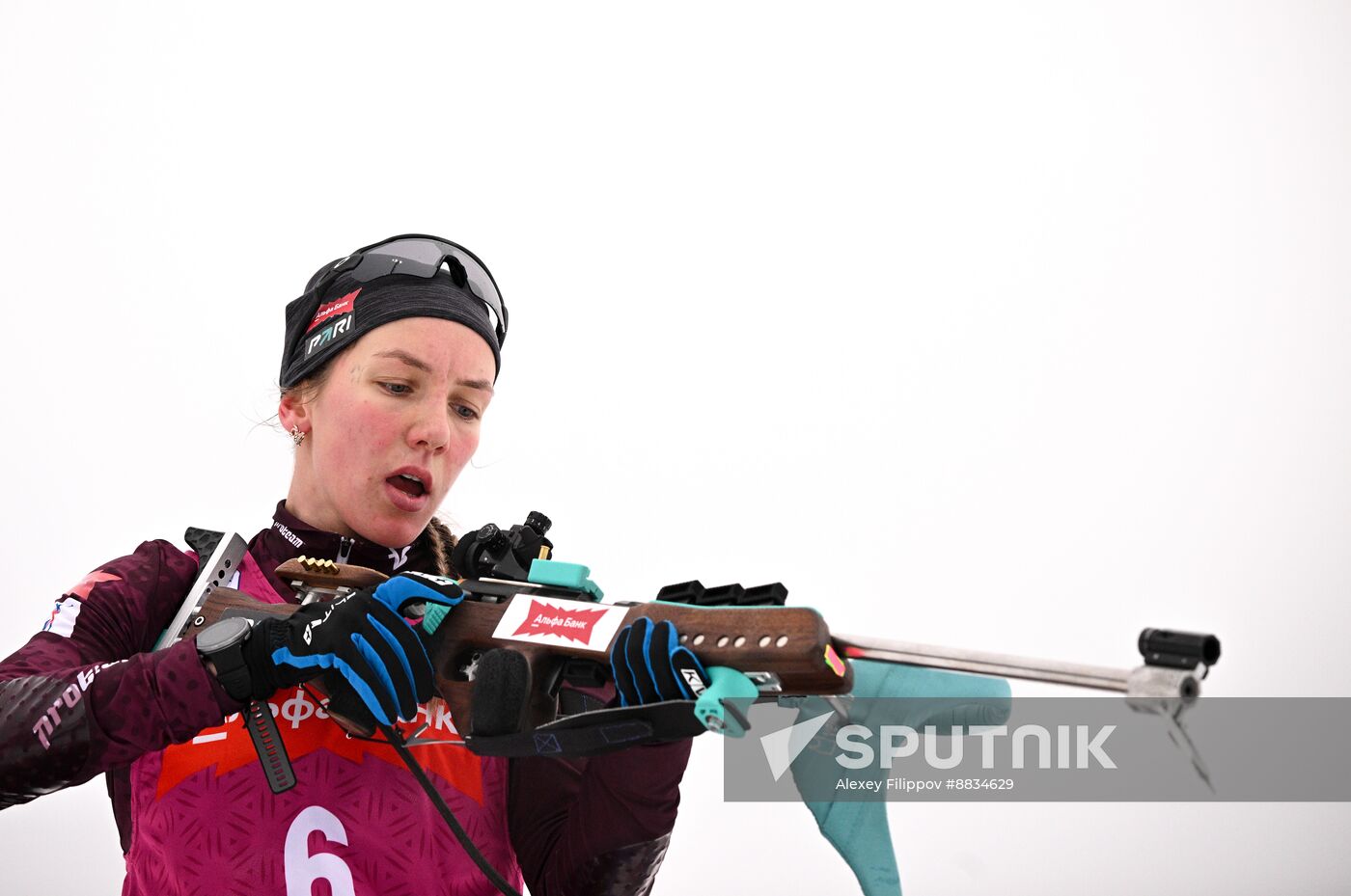 Russia Biathlon Commonwealth Cup Women Mass Start