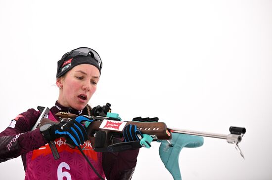 Russia Biathlon Commonwealth Cup Women Mass Start