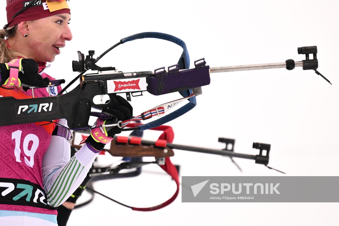 Russia Biathlon Commonwealth Cup Women Mass Start