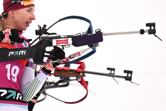 Russia Biathlon Commonwealth Cup Women Mass Start