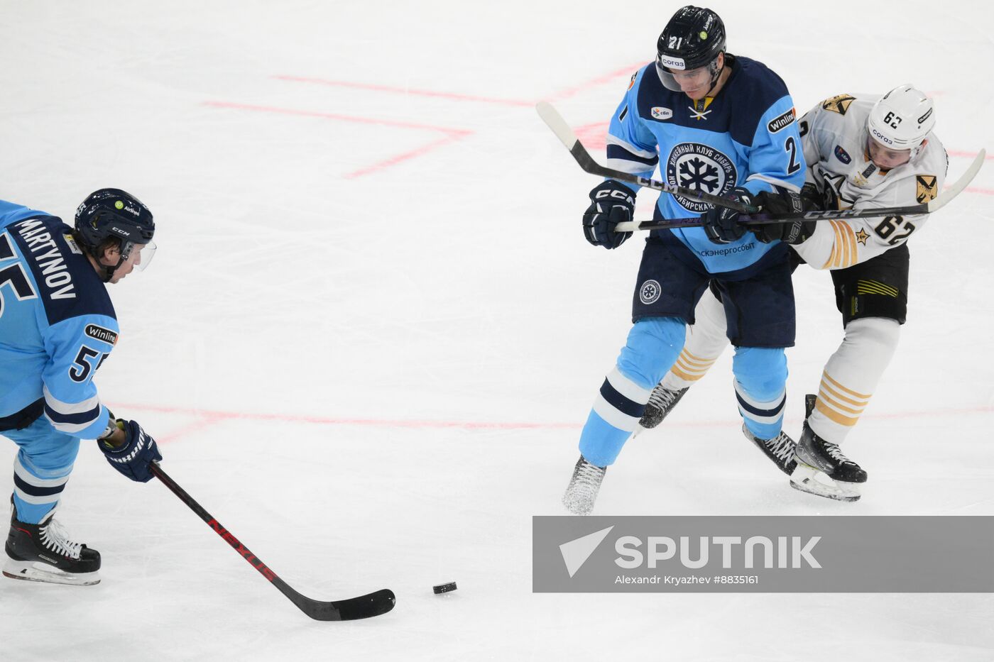 Russia Ice Hockey Kontinental League Sibir - Admiral