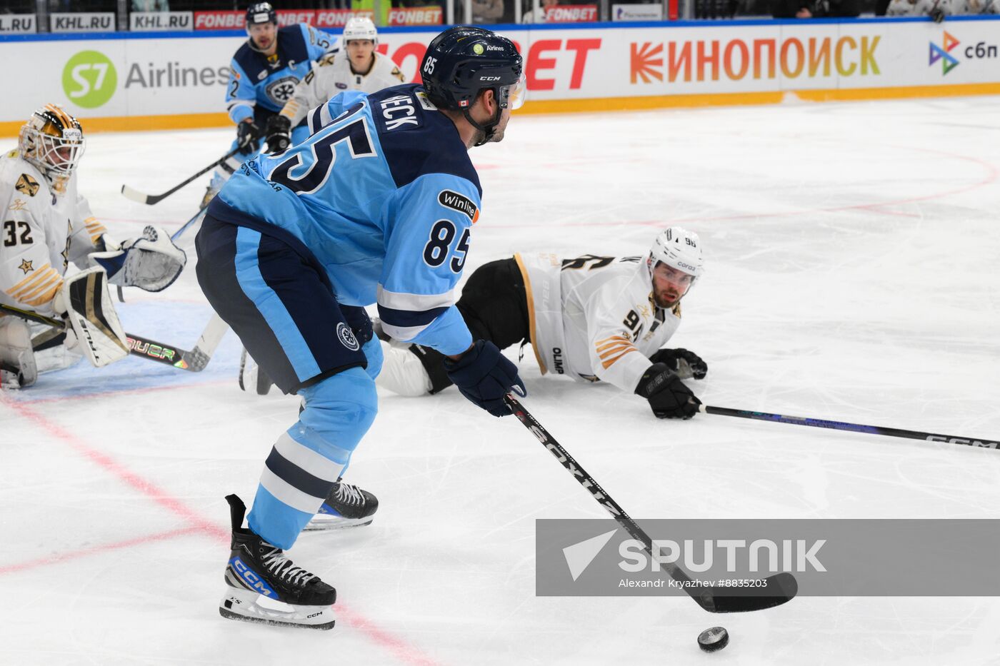 Russia Ice Hockey Kontinental League Sibir - Admiral