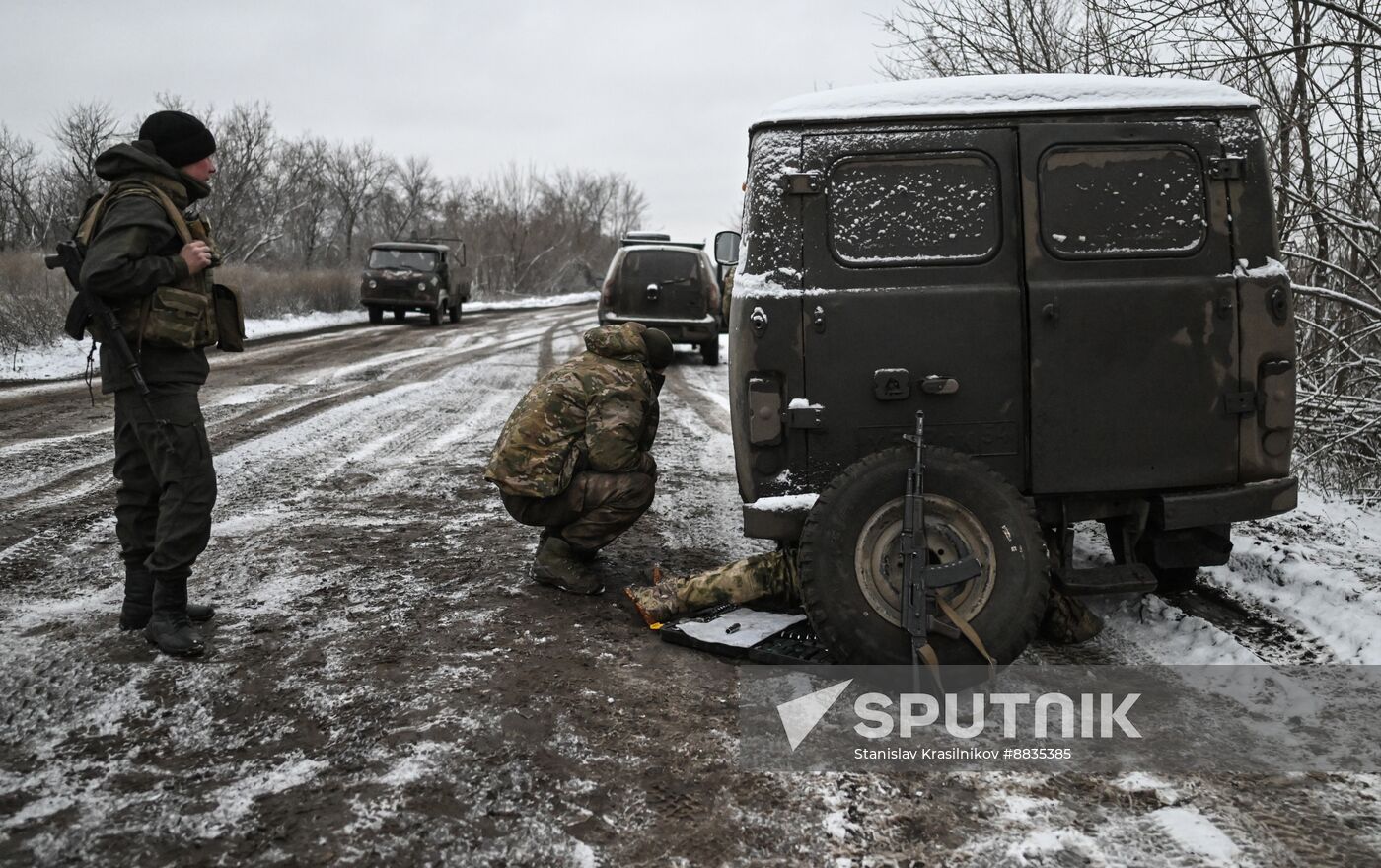 Russia Ukrainre Military Operation Troops