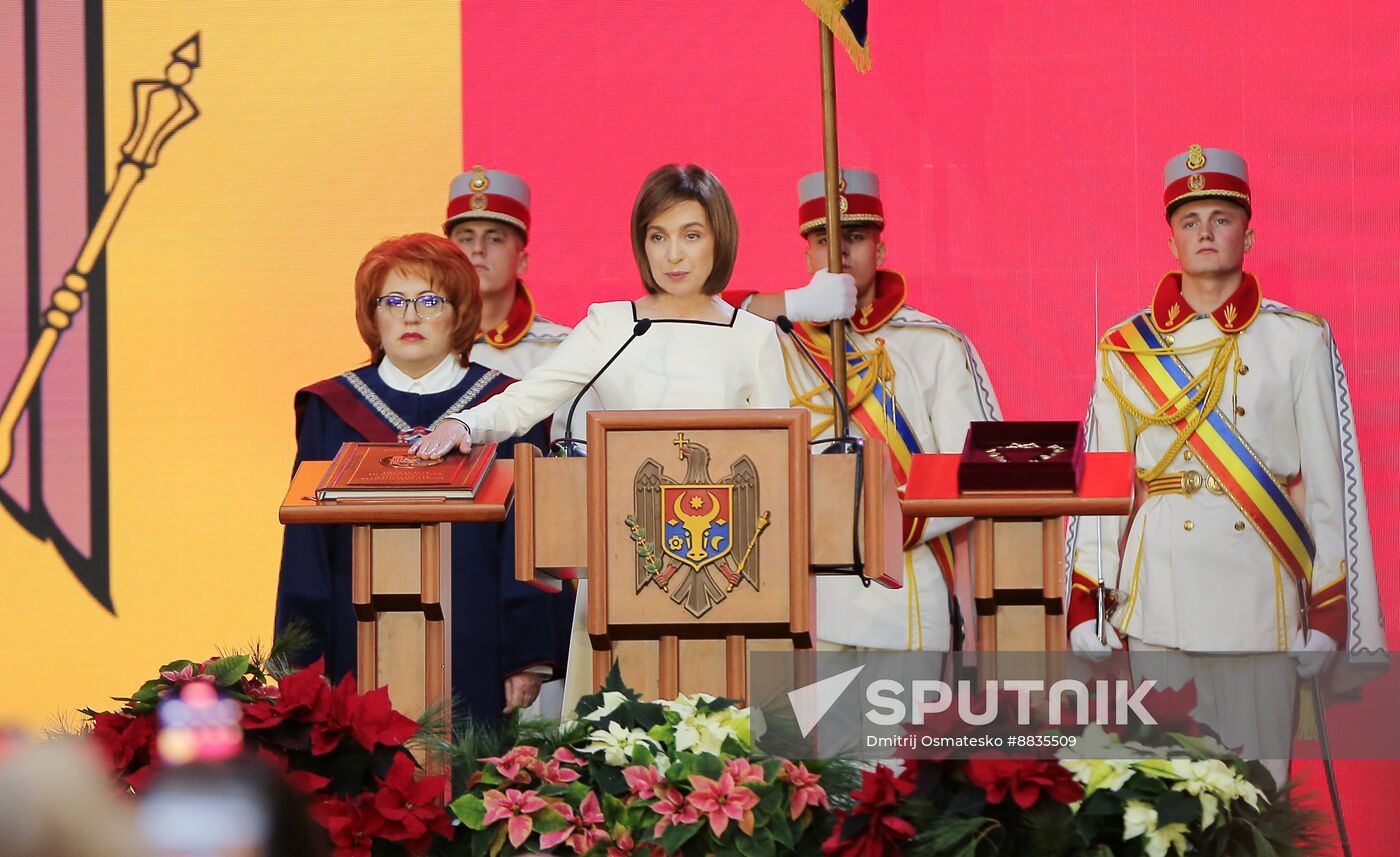 Moldova President Inauguration