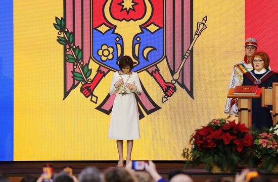 Moldova President Inauguration