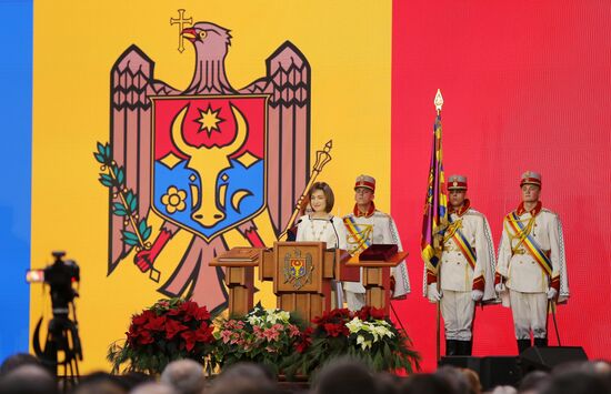 Moldova President Inauguration