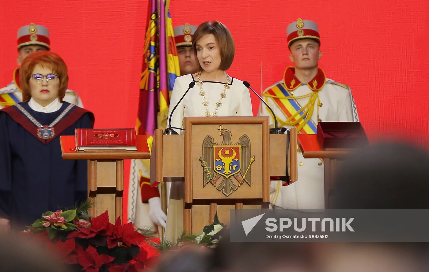 Moldova President Inauguration