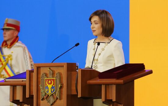 Moldova President Inauguration