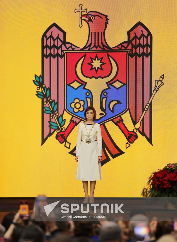 Moldova President Inauguration
