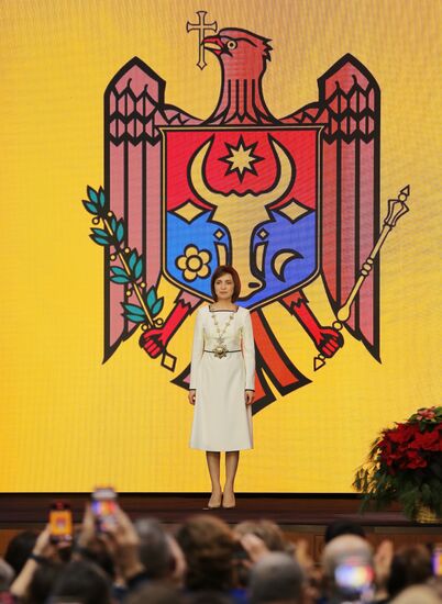 Moldova President Inauguration