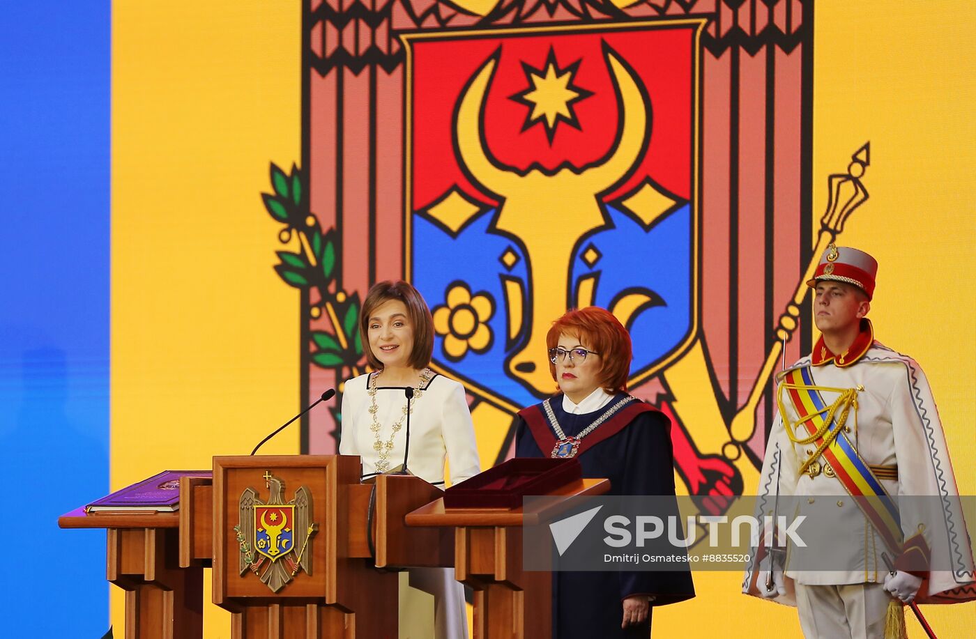 Moldova President Inauguration