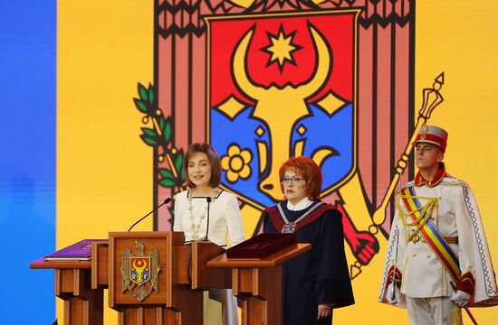 Moldova President Inauguration