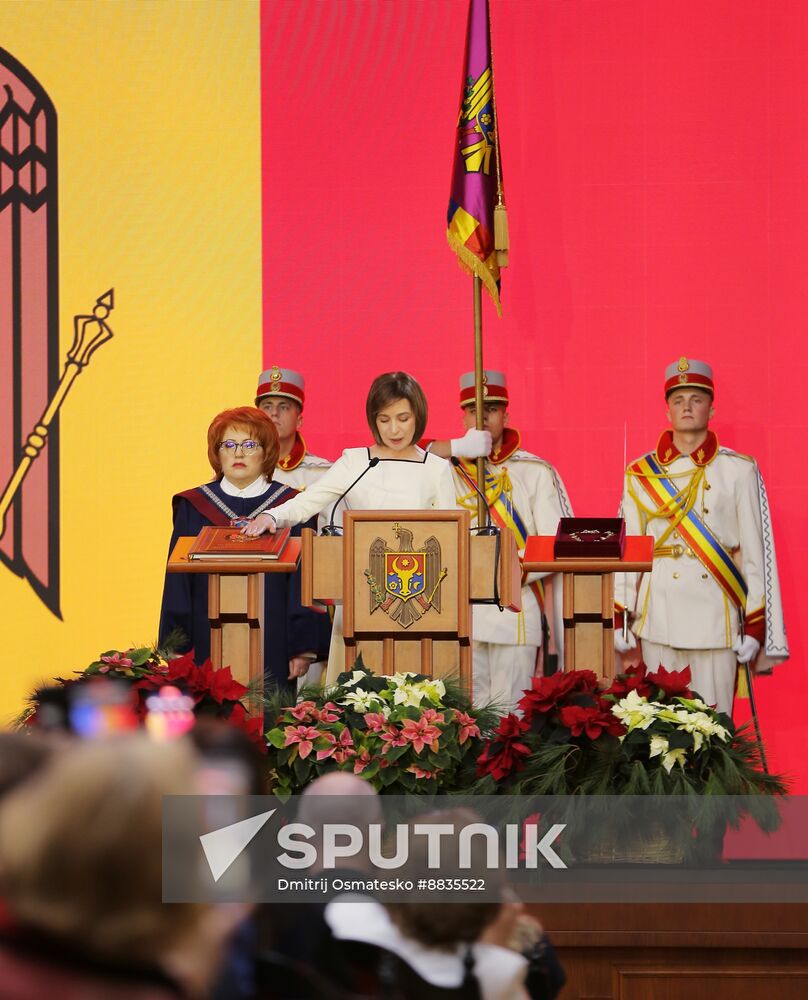 Moldova President Inauguration