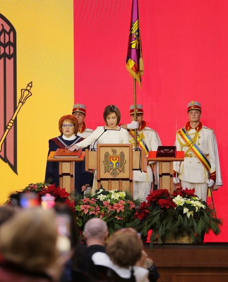 Moldova President Inauguration