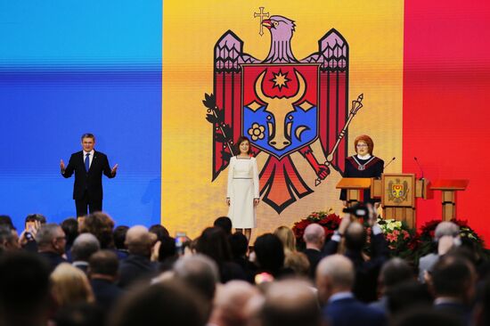 Moldova President Inauguration