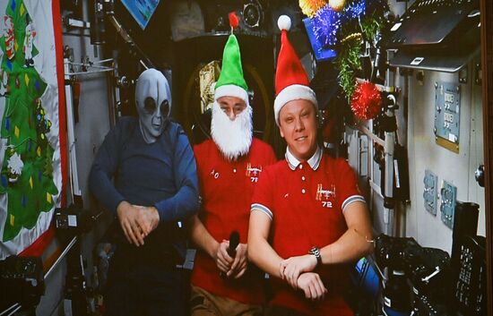 Russia New Year Season Mission Control Centre