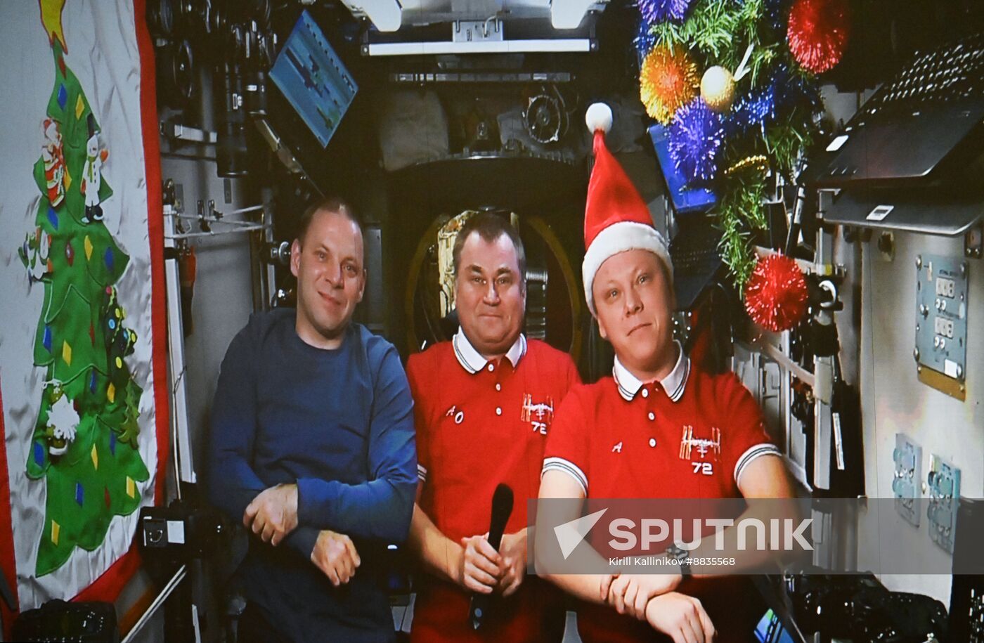 Russia New Year Season Mission Control Centre