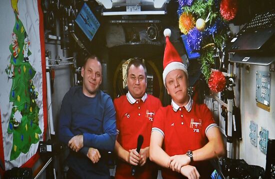 Russia New Year Season Mission Control Centre