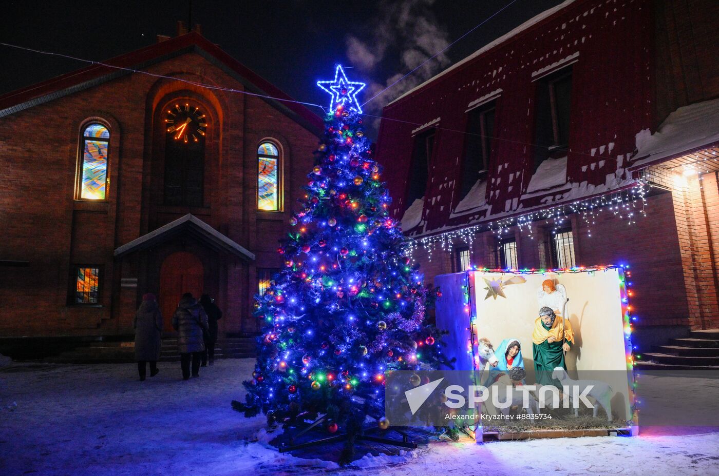 Russia Religion Catholic Christmas