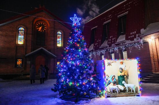 Russia Religion Catholic Christmas