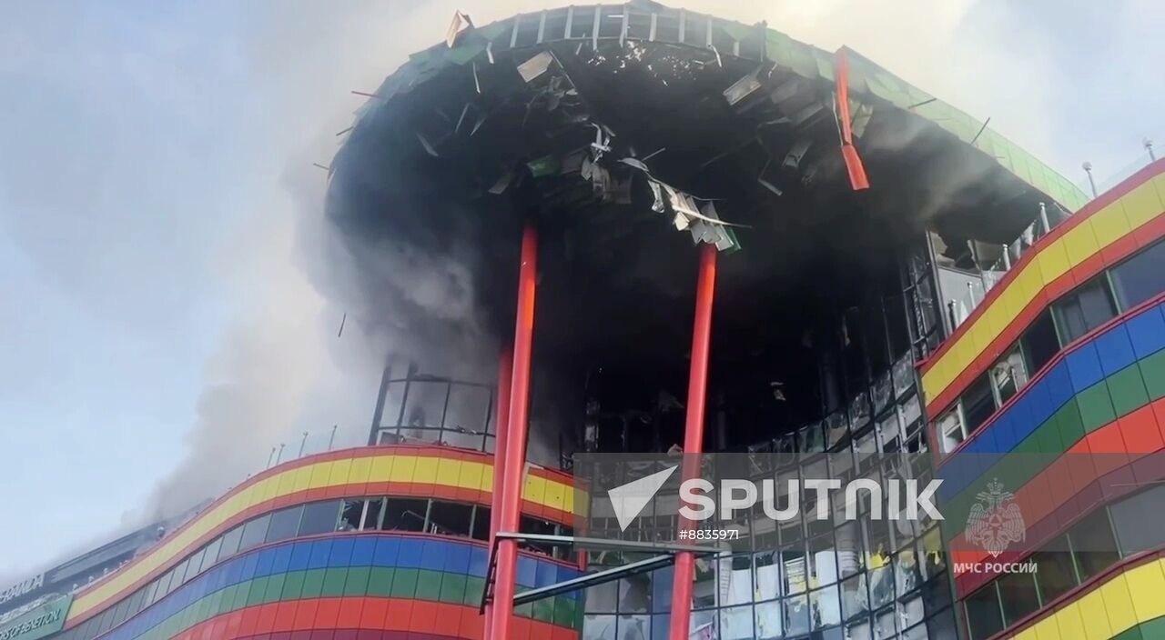 Russia Shopping Mall Fire