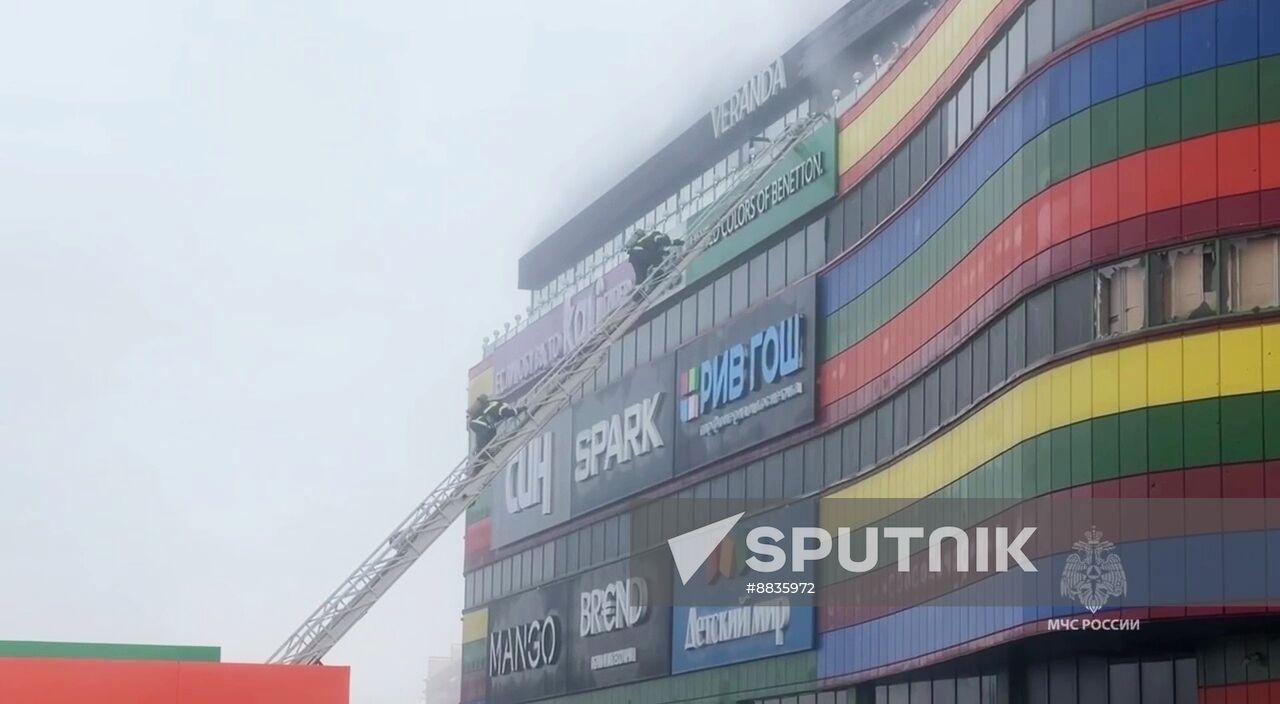 Russia Shopping Mall Fire