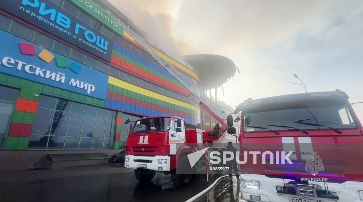 Russia Shopping Mall Fire