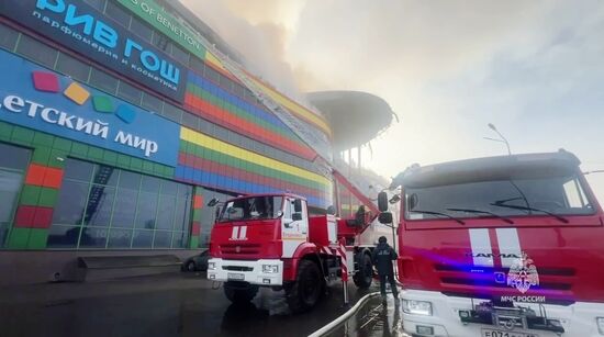 Russia Shopping Mall Fire