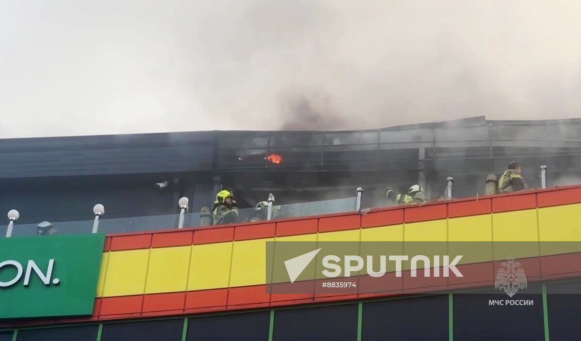 Russia Shopping Mall Fire